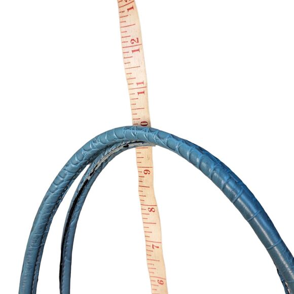 Tommy Hilfiger Purse MEDIUM SHOULDER BAG faux alligator career business core - Picture 9 of 13